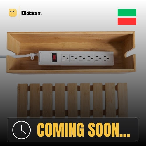 Docksy CableGrid—Under-Desk Cable Management Tray