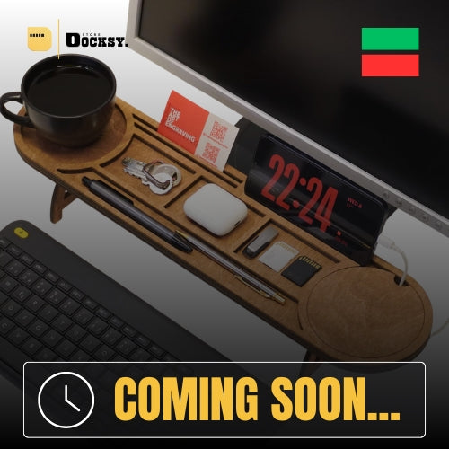 Docksy ScreenShelf—Monitor Shelf & Desk Organizer