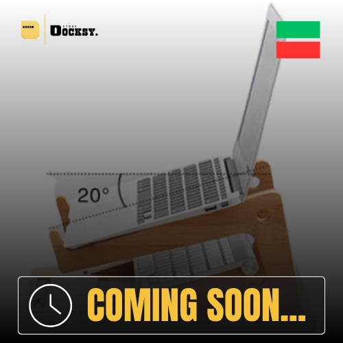 Docksy FlexLift—Multi-Functional Ergonomic Laptop Holder